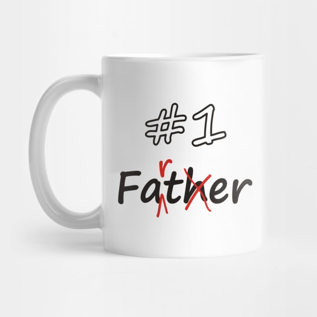 Number 1 Farter (Father) by Pixels Pantry